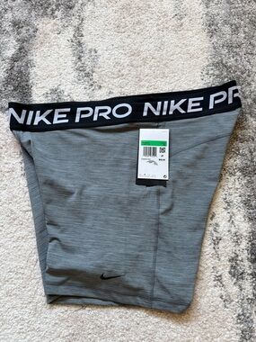 Women’s Nike Pro Grey Performance Shorts